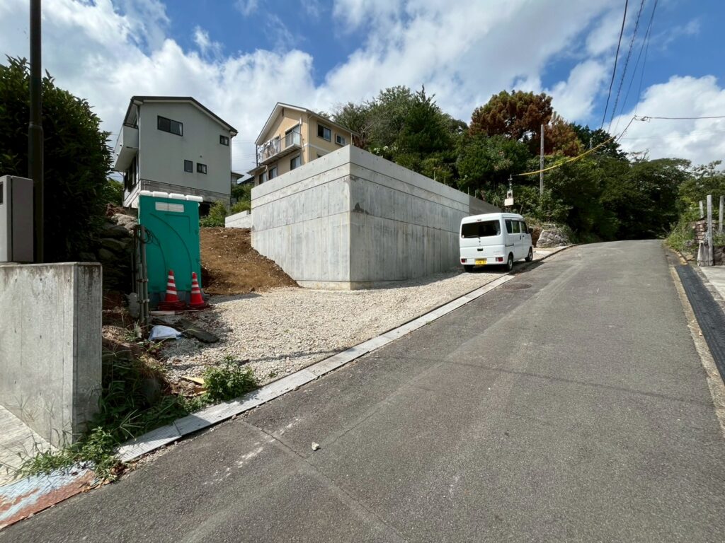 熱海市K様邸　基礎工事が完成しました