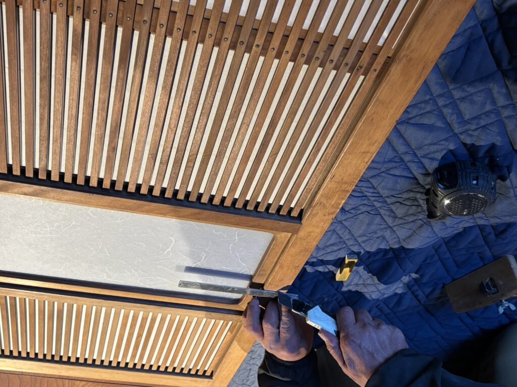 古建具の再生利用